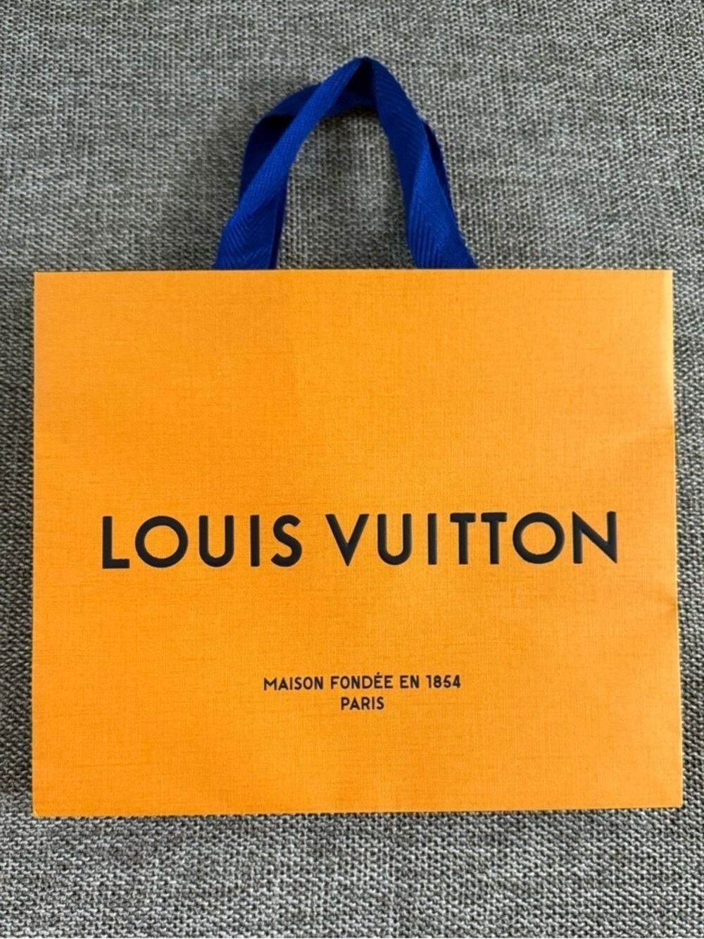 Louis Vuitton Small Paper Shopping Bag Luxury Authentic